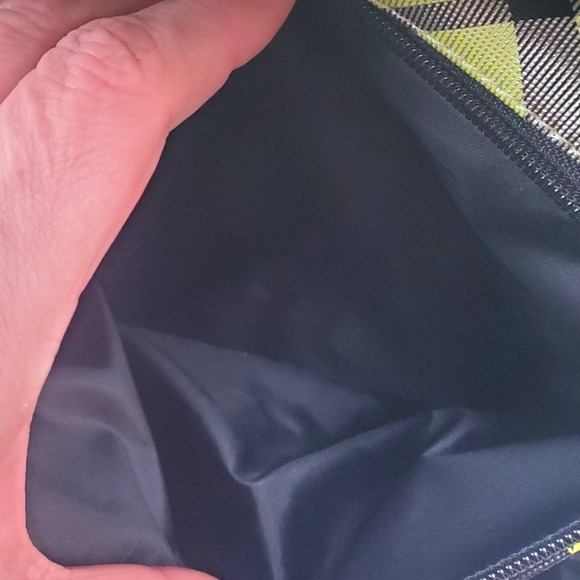 Miche Bag Delilah August 2010 Big Bag Shell Lime Green Black Plaid Cover - Picture 6 of 6